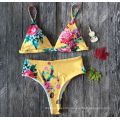 Hot Style Women Swimwear Ladies Colorful Sexy Bikini Recycled Fabric